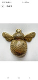 Bumble Bee Door Knocker Polished Brass