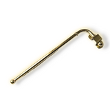 Drapery Arm Polished Brass 30-50cm