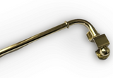 Drapery Arm Polished Brass 30-50cm