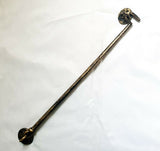 Cabin Hook and Eye Antique Brass 400mm 16"