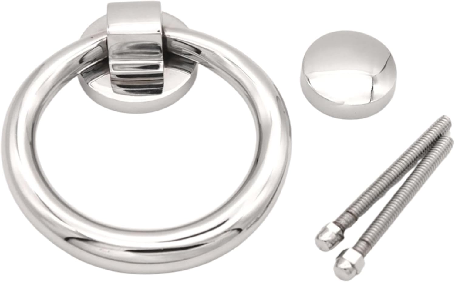 Polished Chrome Ring Door Knocker