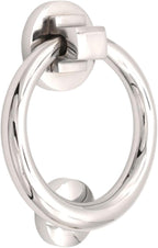 Polished Chrome Ring Door Knocker