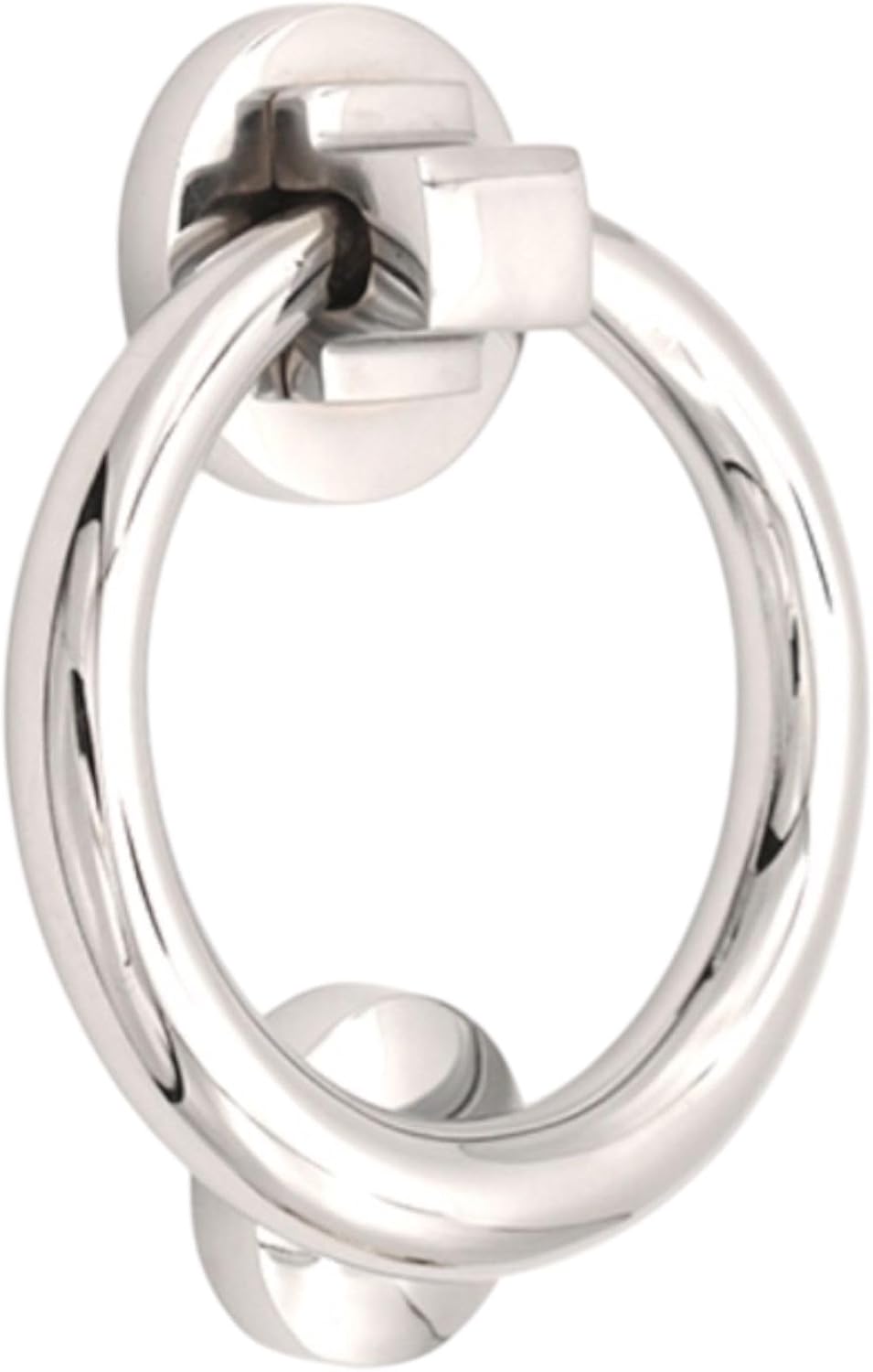 Polished Chrome Ring Door Knocker