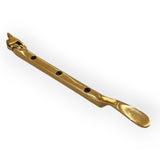 Window Casement Stay Polished Brass 200mm 8”