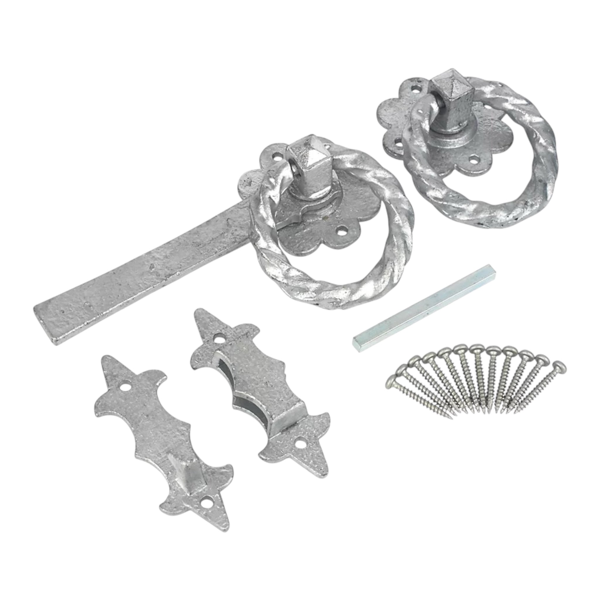 galvanised gate latch 250mm