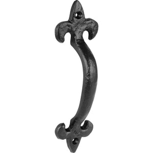 pull handle cast iron black