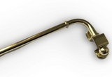 Drapery Arm Polished Brass 60-110cm