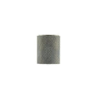 Knurled Cabinet Knob on Concealed Fix - Satin Nickel