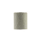 Knurled Cabinet Knob on Concealed Fix - Satin Nickel