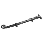 Window casement stay 300mm 12” inch black