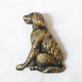 Dog Body Door Knocker Antique Brass