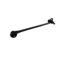 Pack of 10 300mm Traditional Cabin Hook - Black