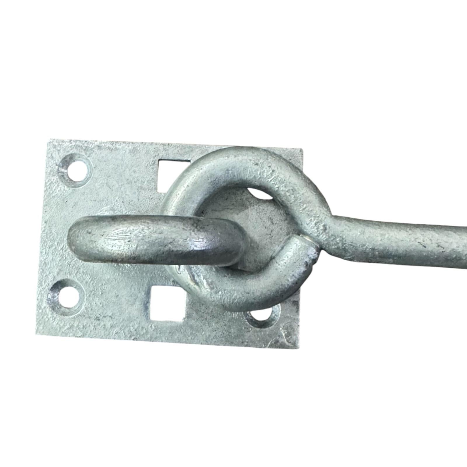 Galvanised 600mm Heavy Duty Cabin Hook And Eye