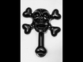 Corrosion Front Door Knocker Black