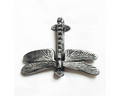 Dragon Fly Front Door Knocker Pewter