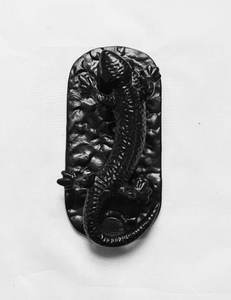 Lizard Geko Front Door Knocker Black