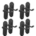 4 Pack Turnberry Lever On Latch Door Handle