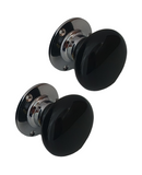 Black Ceramic Motice Knob Sprung