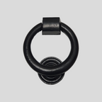 Ring round Door Knocker Black Round