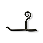 Twirl Cast Iron Toilet Paper Roll Holder