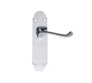 Polished chrome lever door handles joblot 