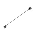 Cabin Hook and Eye Black 18” 450mm Extra Long