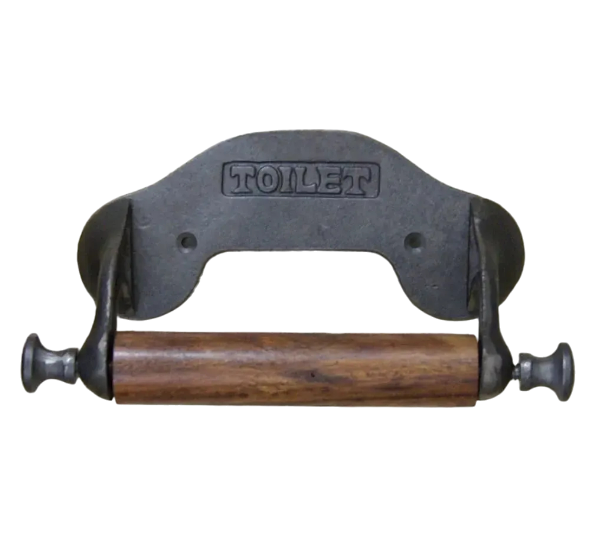 Toilet Roll Holder Antique Iron 150mm