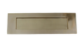 Letter Box Plate Polished Brass 100mm x 300mm