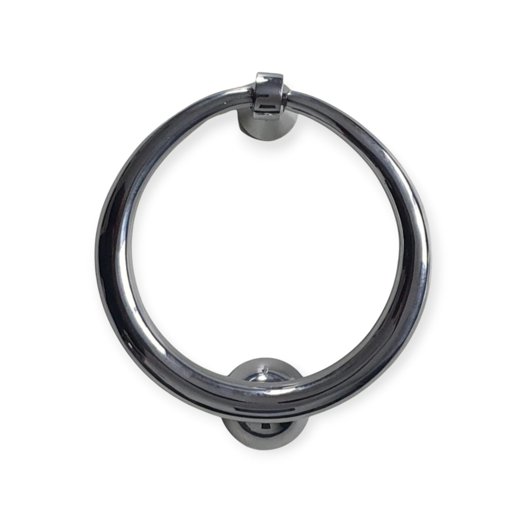 Polished Chrome Ring Door Knocker