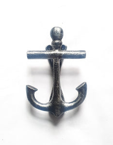 Anchor Style Door Knocker Pewter