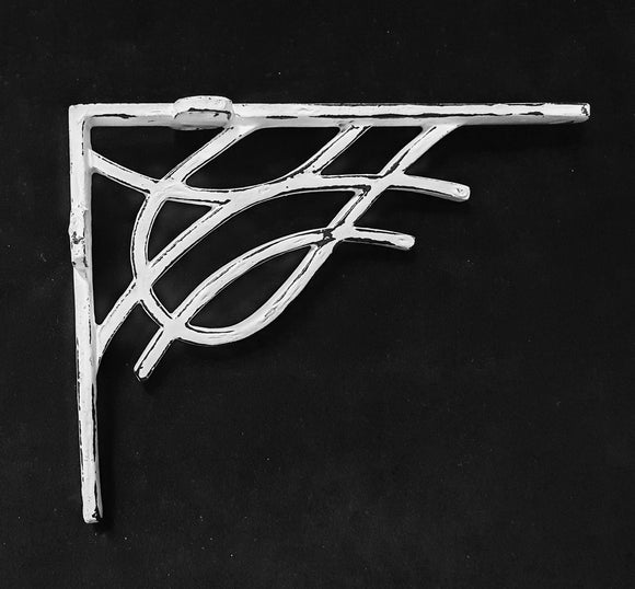 White Antique Wall Bracket 8