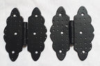 Butterfly Black Iron Door Hinge 80 x 64mm