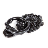 Lion Head Black Door Knocker