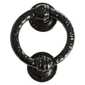 Ring Door Knocker Black
