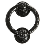 Ring Door Knocker Black