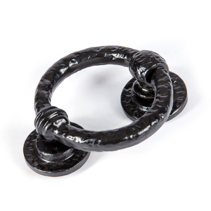 Ring Door Knocker Black