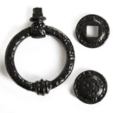 Ring Door Knocker Black