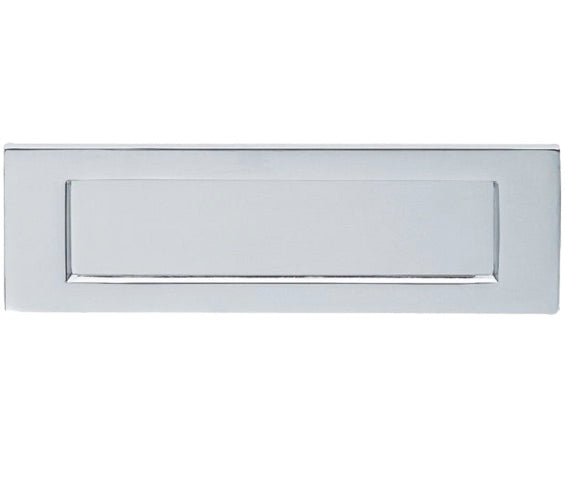 Polished Chrome Letter Plate 256 x 76mm