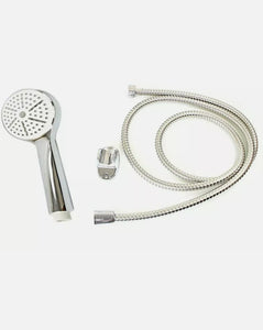 Shower Head Universal Multi Function Chrome Handset Hose 1.8m ABS Set