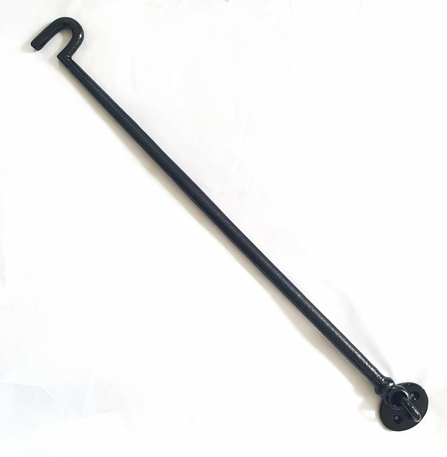 Cabin Hook and Eye Antique Black 500MM 20"