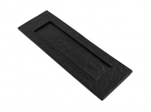 Letter Plate Black Antique 254mm