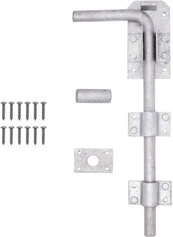 Galvanised Garage Door Bolt 12" 300mm